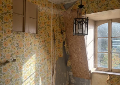 Travaux de peinture extérieure sur chantier Pinel