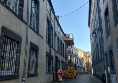 Travaux de peinture sur chantier Pinel
