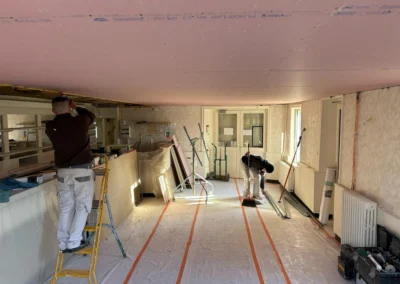 Finitions de peinture intérieure
