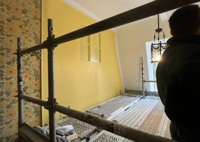 Travaux d'isolation et de plâtrerie