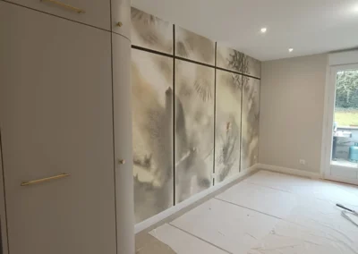 Chantier de peinture ou plâtrerie